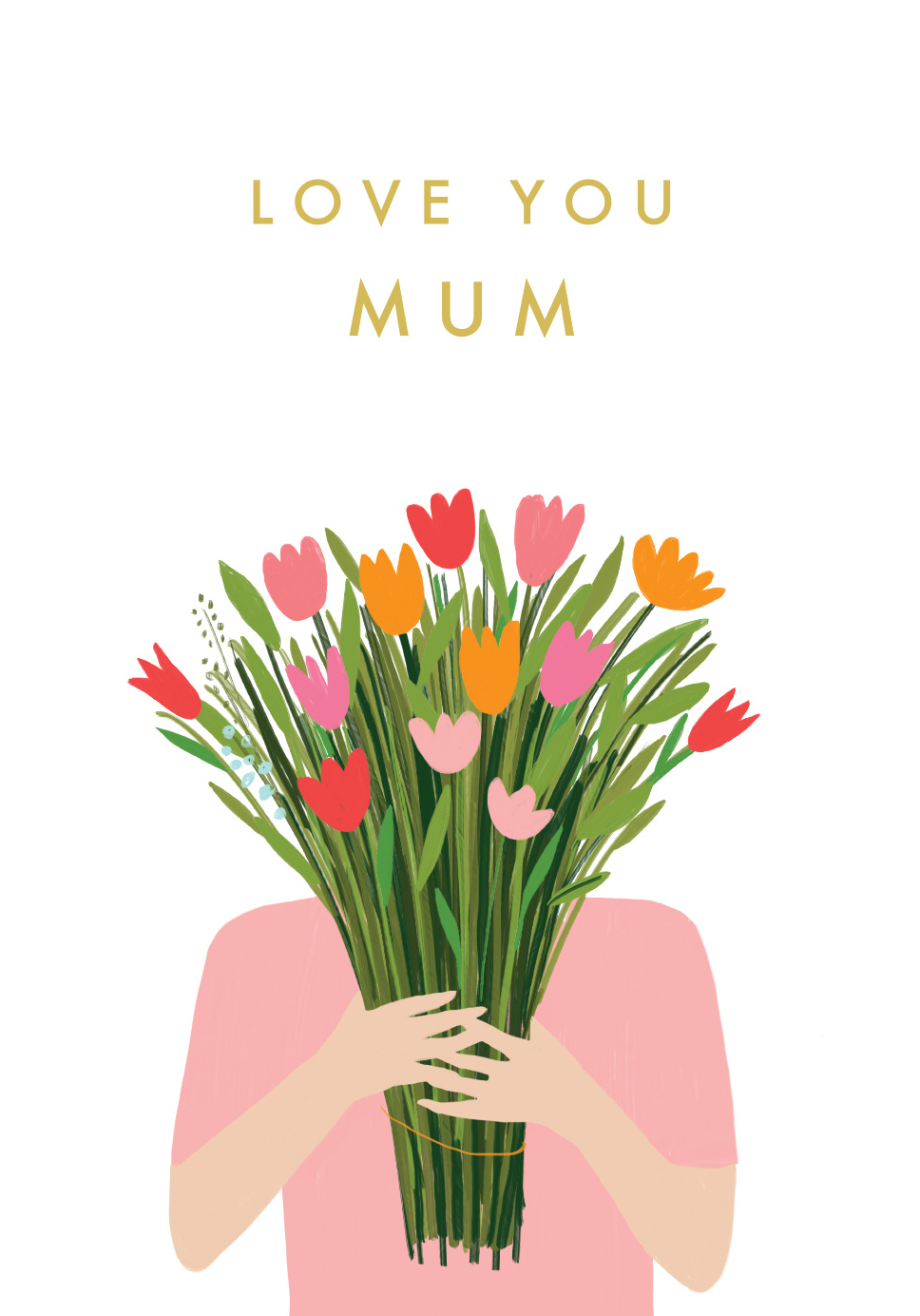 Tulips Mother's Day Card