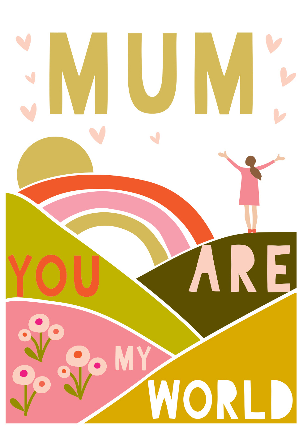 My World Mother's Day Card