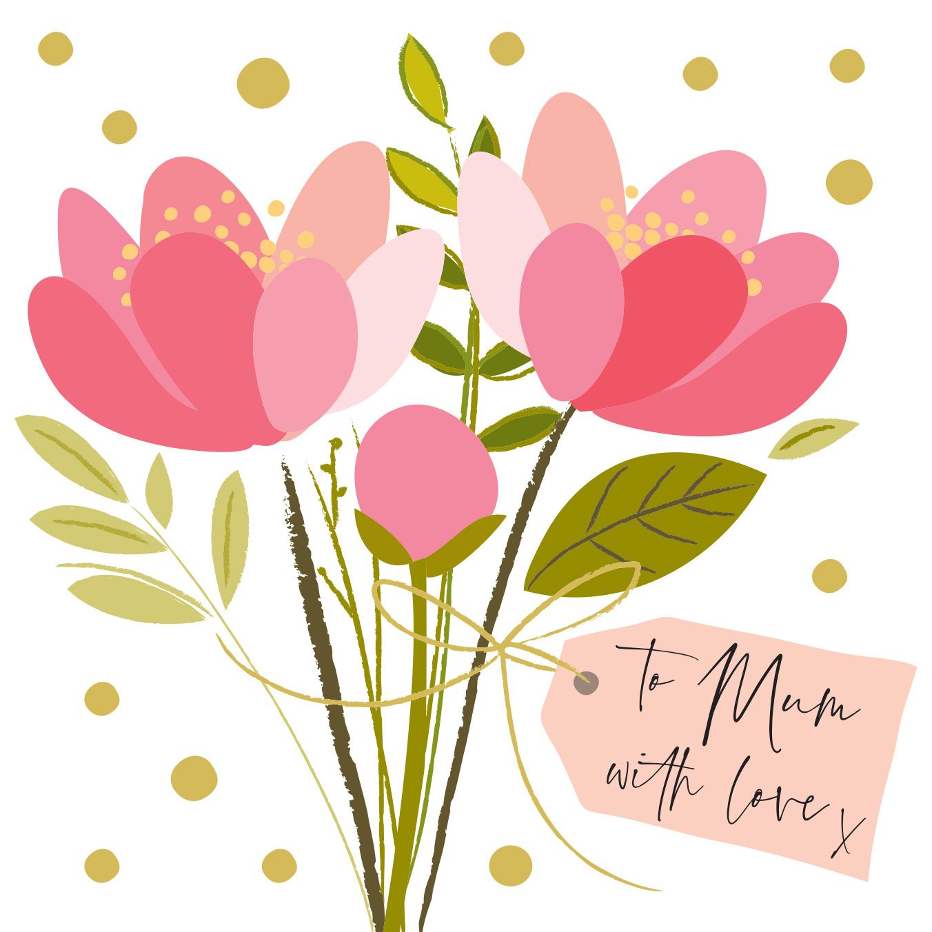 Floral Mother's Day Card