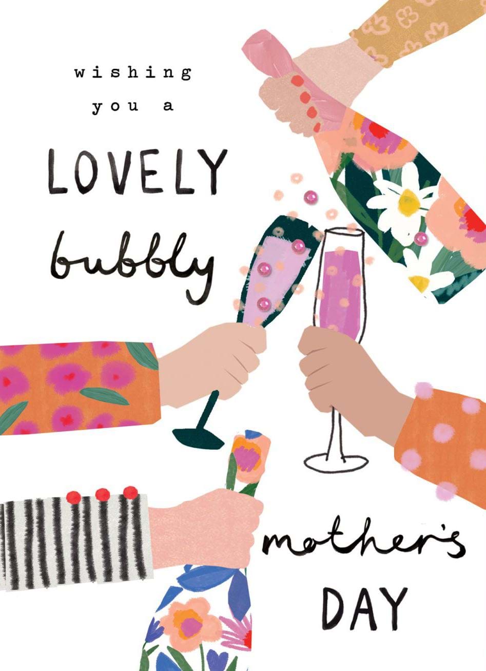 Lovely Bubbly Mother's Day Card