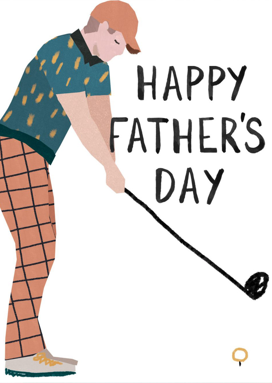 Golf Father's Day Card