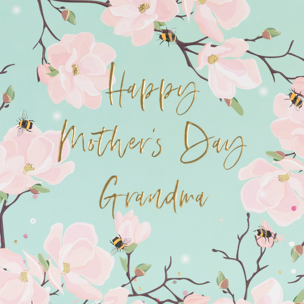 Floral Branches Grandma Mothers Day Card