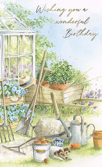 Gardening Birthday Card