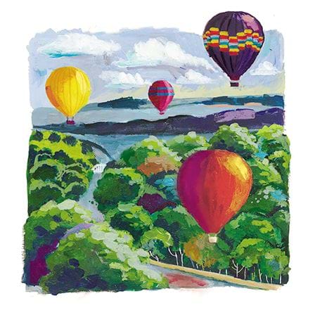 Taking Flight Greeting Card