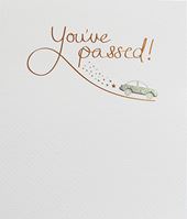 You've Passed Congratulations Card