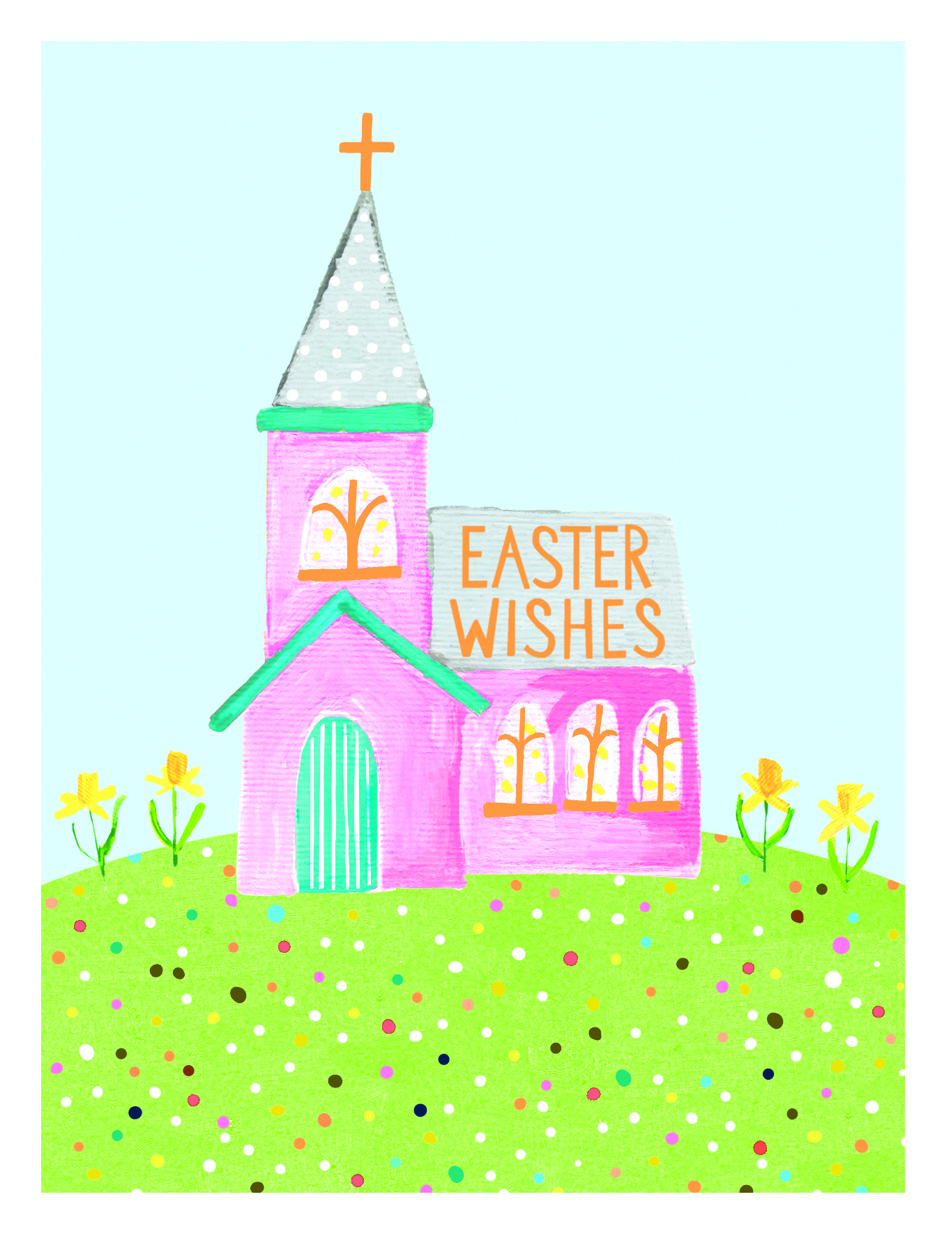 Church Easter Card