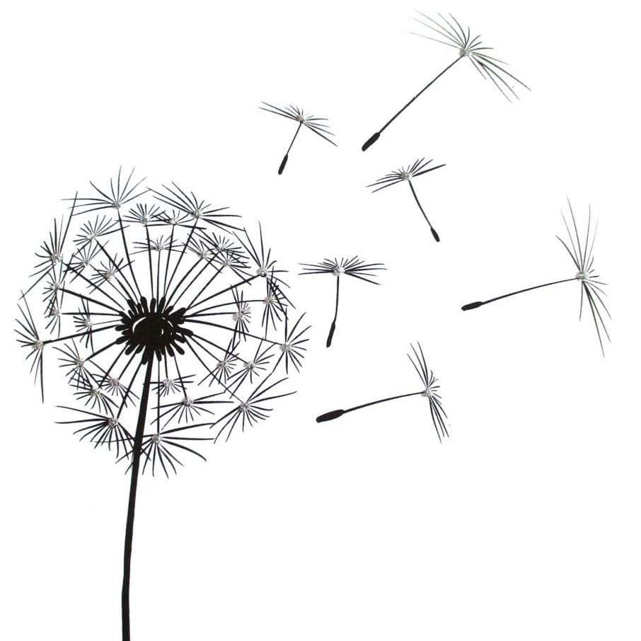Dandelion Luxury Greeting Card