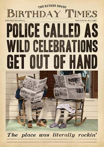 Wild Celebrations Birthday Card