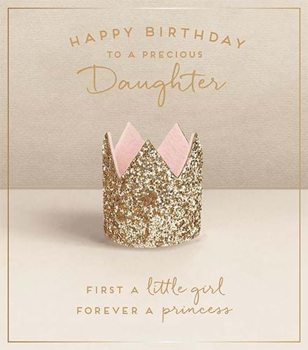 Precious Daughter Birthday Card