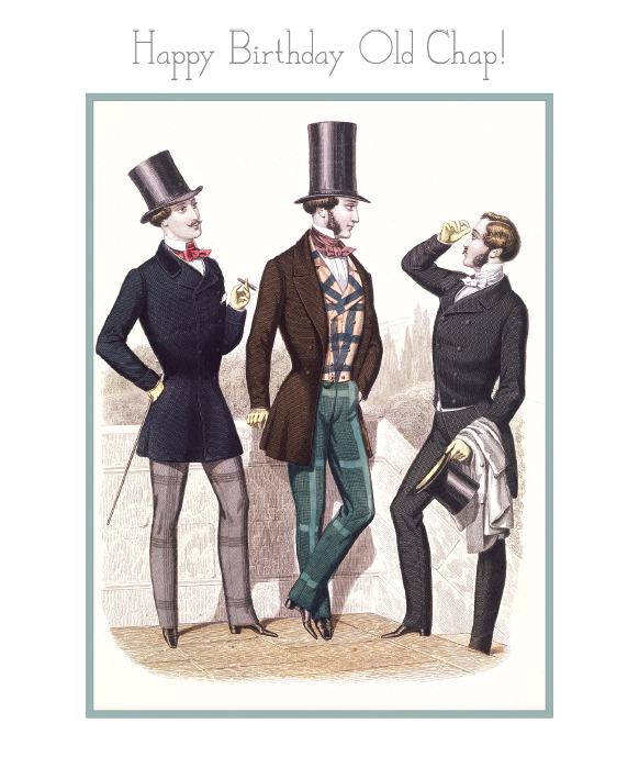 Old Chap Birthday Card