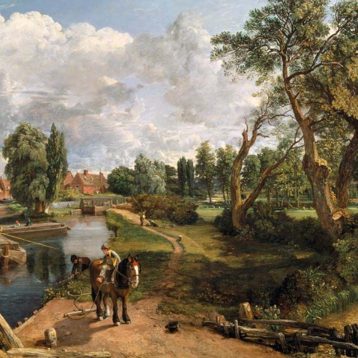 Flatford Mill Greeting Card