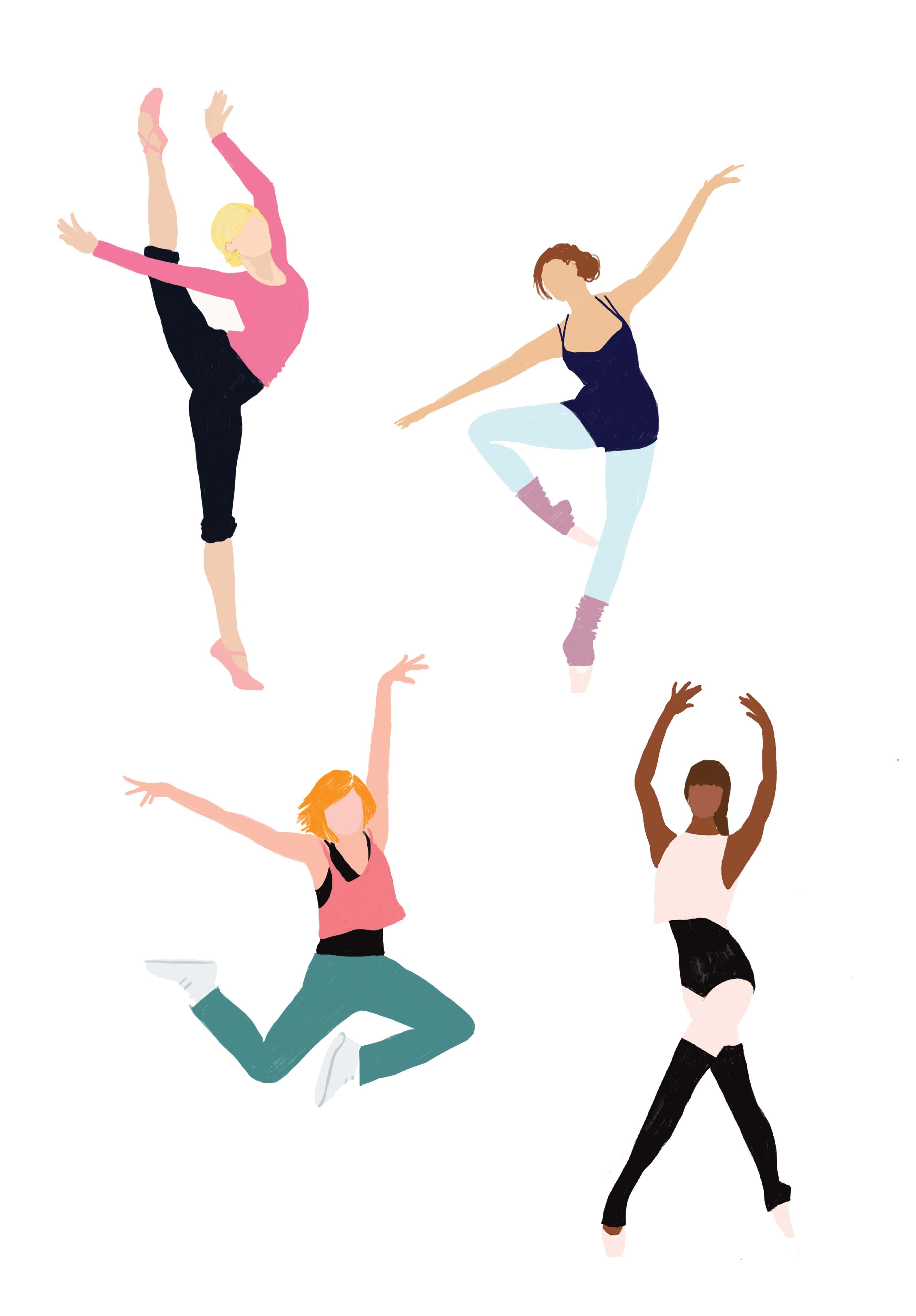 Dancers Notecard Pack (8)