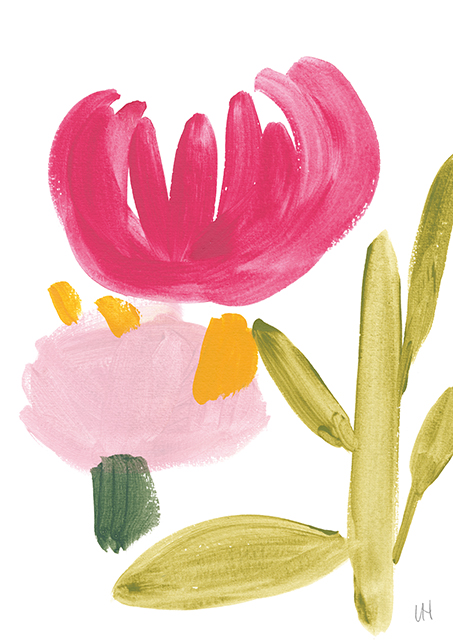 Flore X Greeting Card