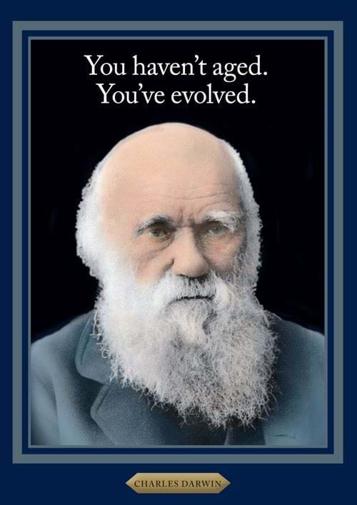 Evolved Birthday Card