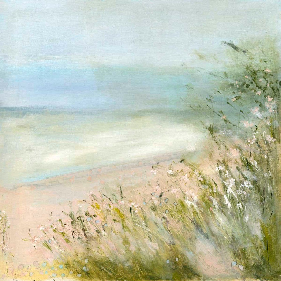 Beach Blossoms Greeting Card