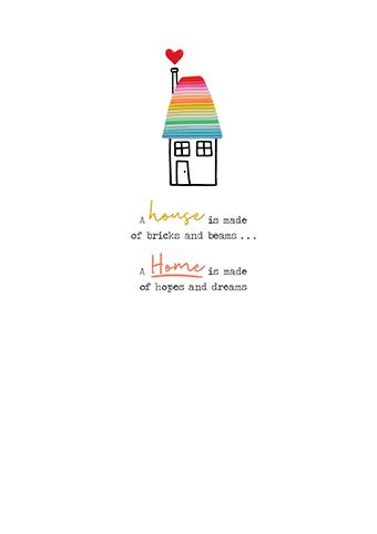 Hopes and Dreams New Home Card