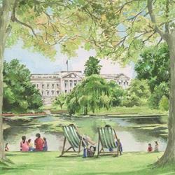 St James's Park Greeting Card