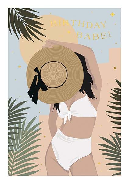 Birthday Babe Birthday Card