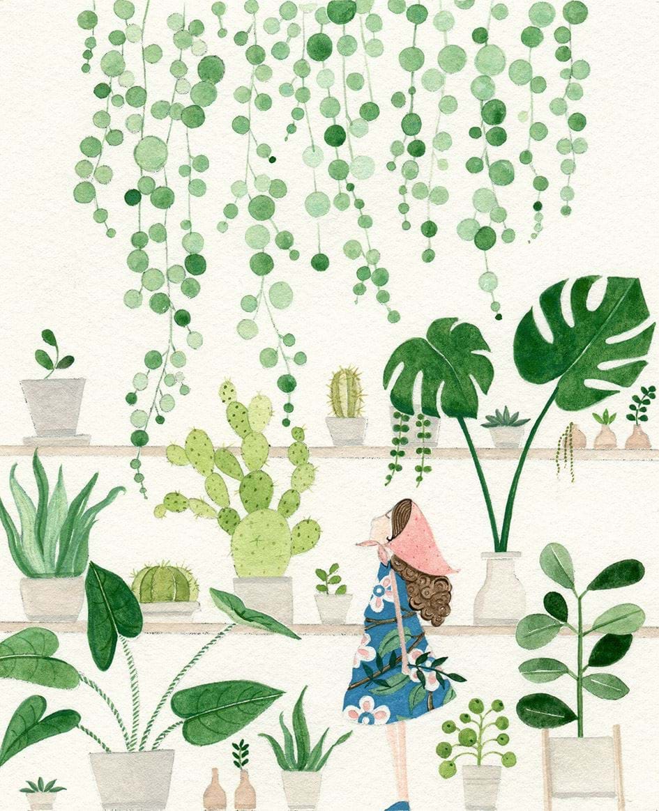 Plant Lover Greeting Card