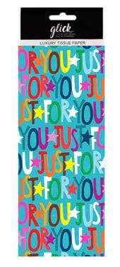 Just for You Tissue Paper 4 Sheets