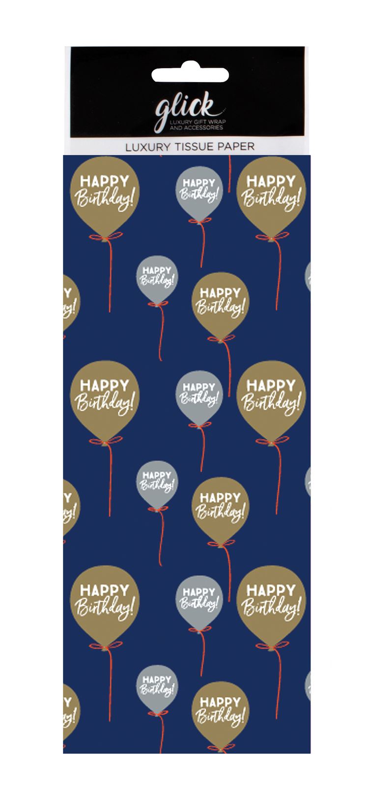 Balloons Tissue Paper 4 Sheets