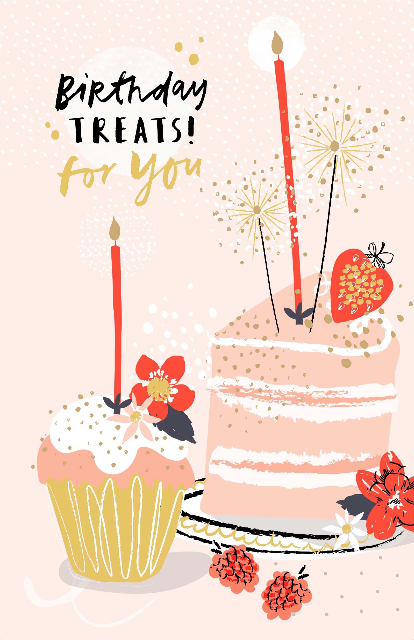 Birthday Treats Birthday Card