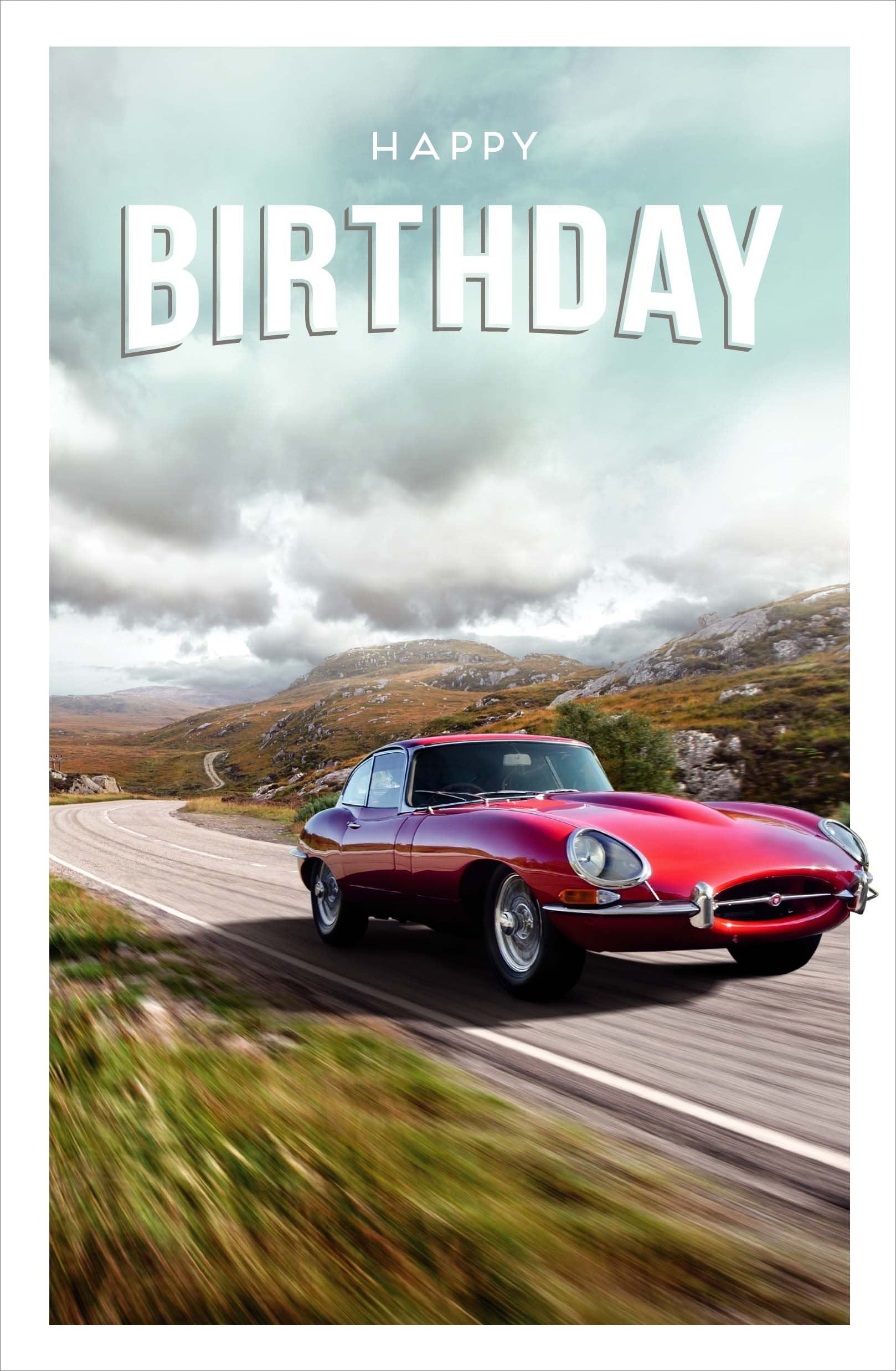 Drive Birthday Card