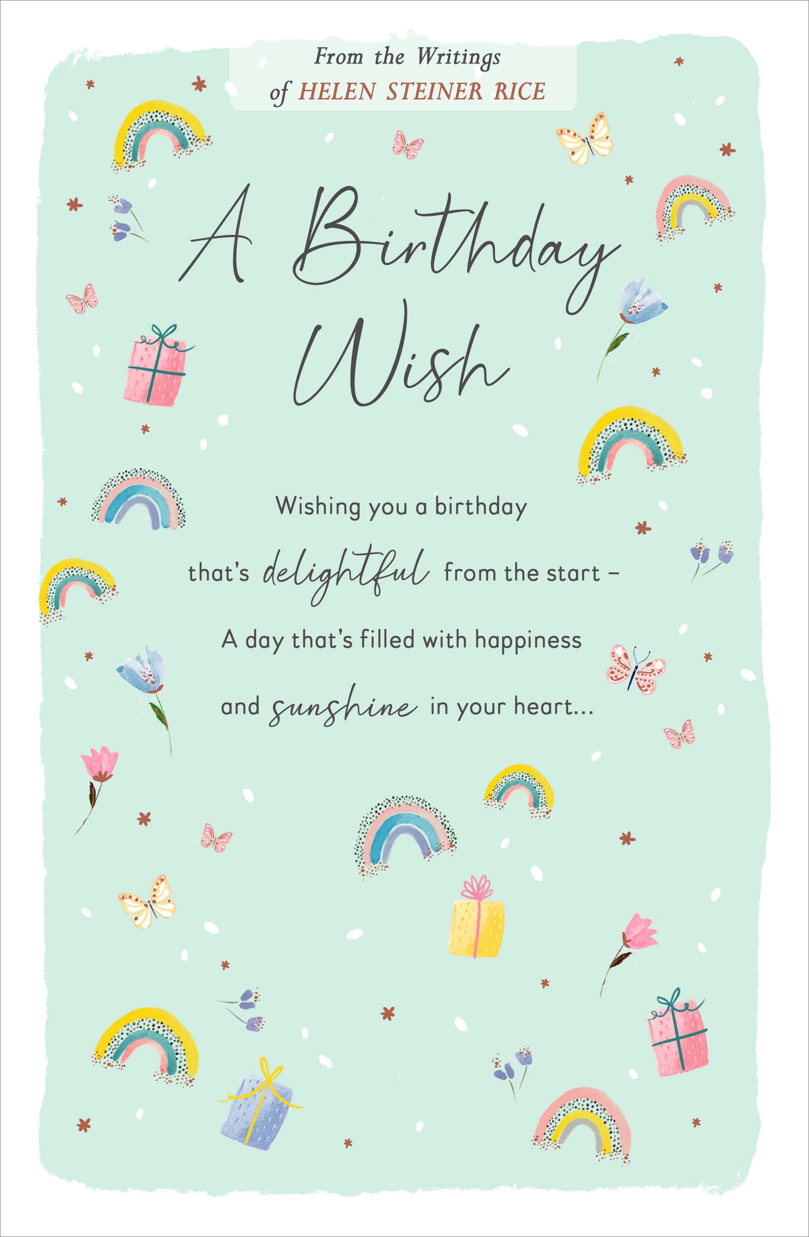 A Birthday Wish Birthday Card