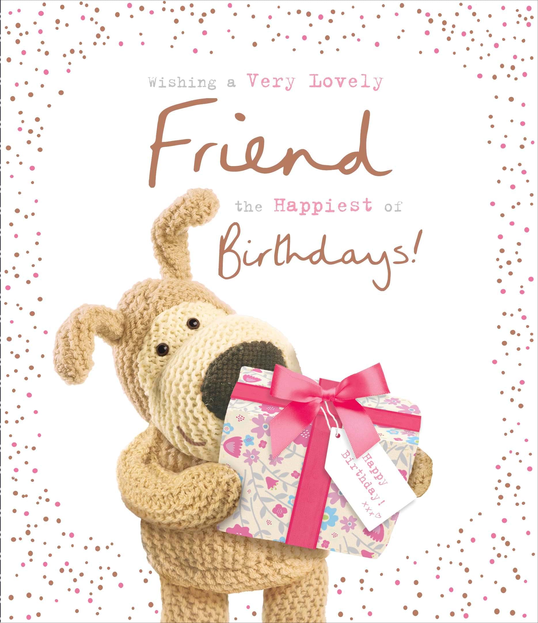 Boofle Friend Birthday Card