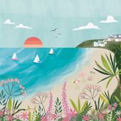 Sunset Cove Greeting Card