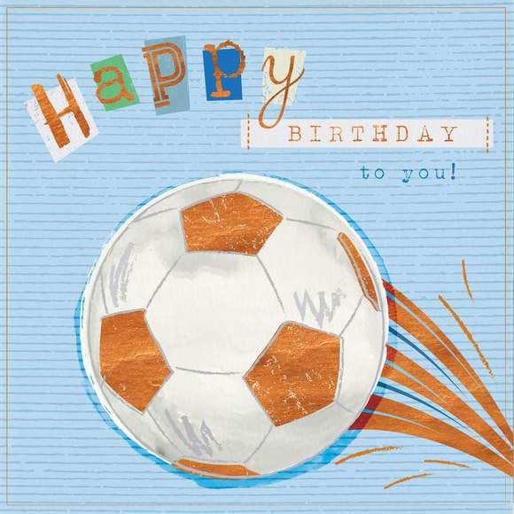 Football Birthday Card
