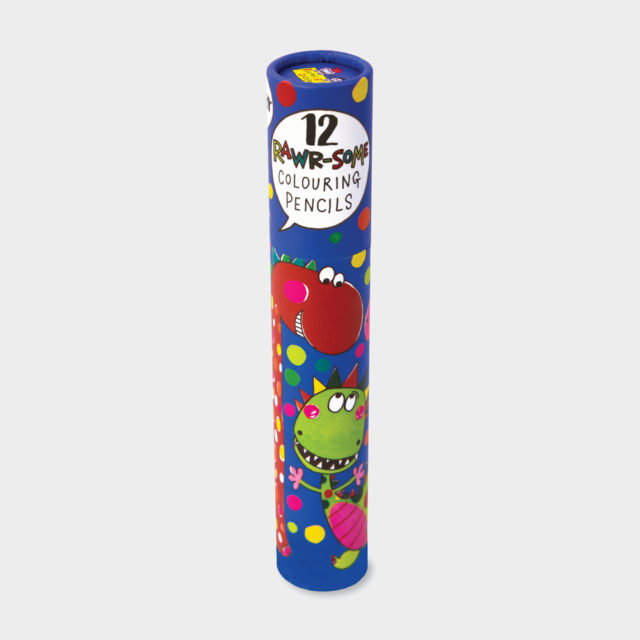 12 Rawr-some Colouring Pencils