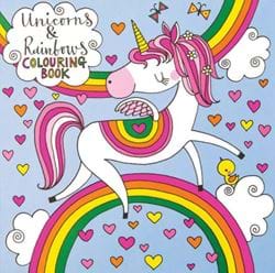 Unicorns & Rainbows Children's Colouring Book