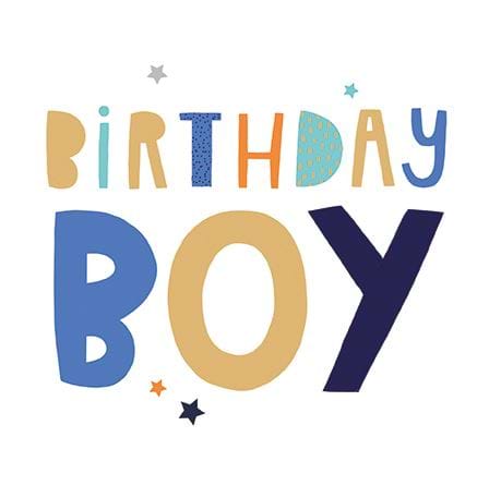 Birthday Boy Birthday Card