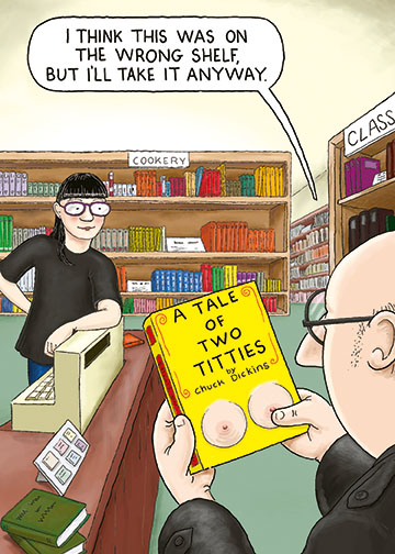 Wrong Shelf Birthday Card