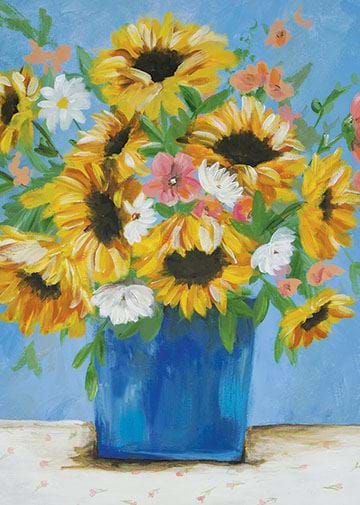 Sunflowers Birthday Card