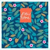 Leaves New Home Card