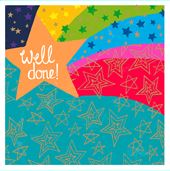Shooting Star Well Done Card