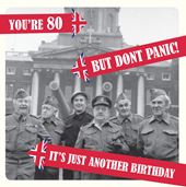 Dad's Army 80th Birthday Card