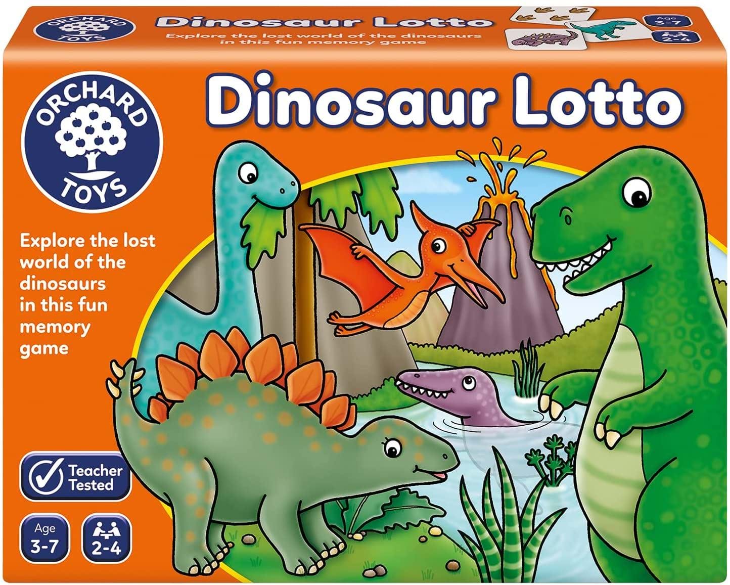 Dinosaur Lotto Memory Game