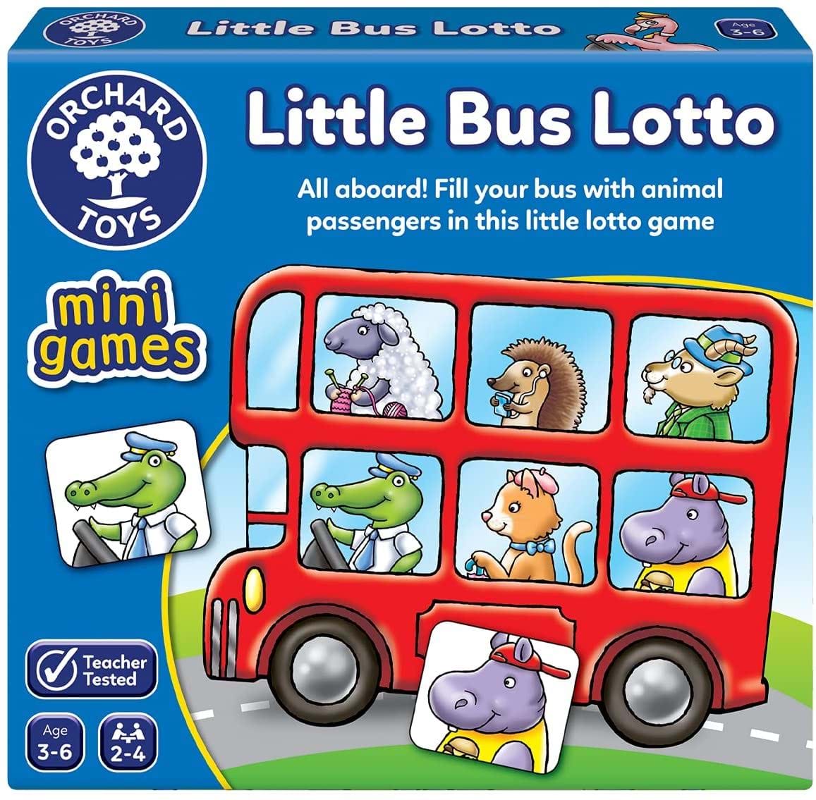 Little Bus Lotto Matching Game