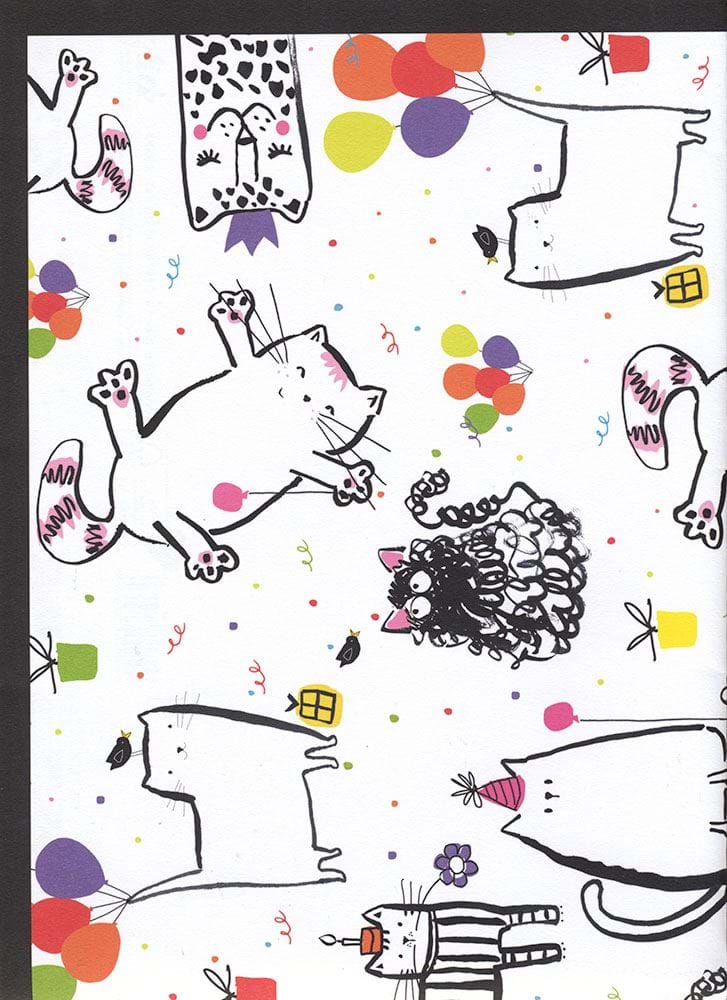 Doodle Cats Wrapping Paper