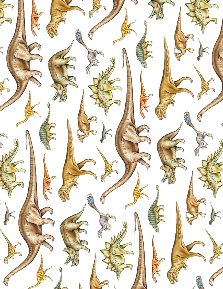 Dinosaur Wrapping Paper