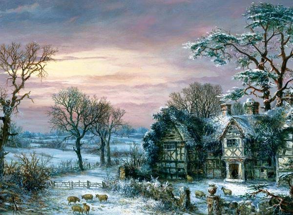 A Cold Winters Day Personalised Christmas Card
