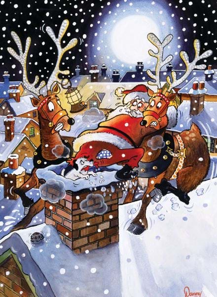 Christmas Intruder Personalised Christmas Card