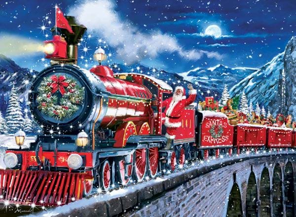 The Polar Express Personalised Christmas Card