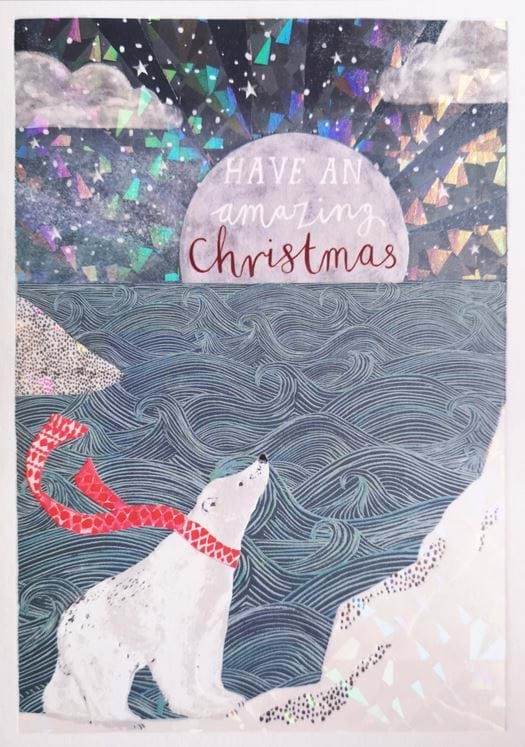 Polar Bear Christmas Card