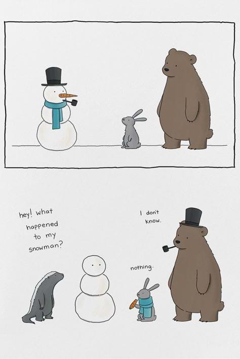 What Happened? Christmas Card