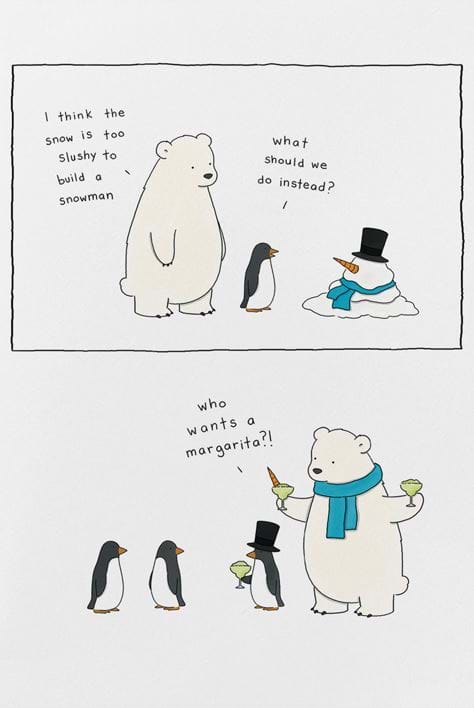 Margaritas Christmas Card