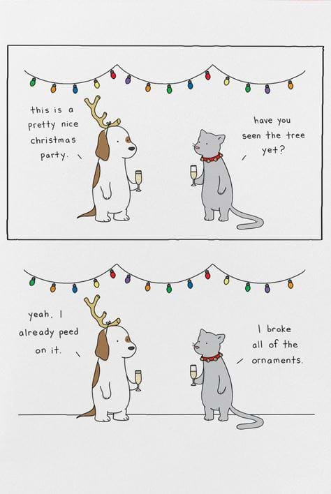 Christmas Party Christmas Card